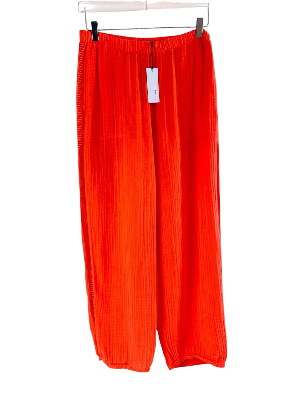 Michael Stars Double Gauze Persimmon Clover Joggers Size L